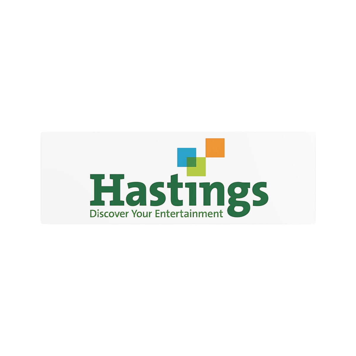 Hastings Entertainment Metal Sign