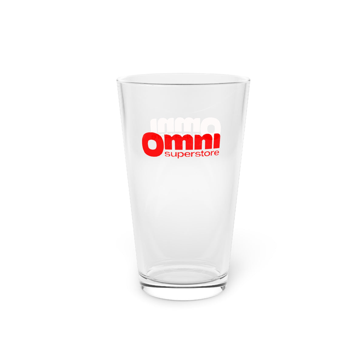 Omni Superstore 16oz Pint Glass