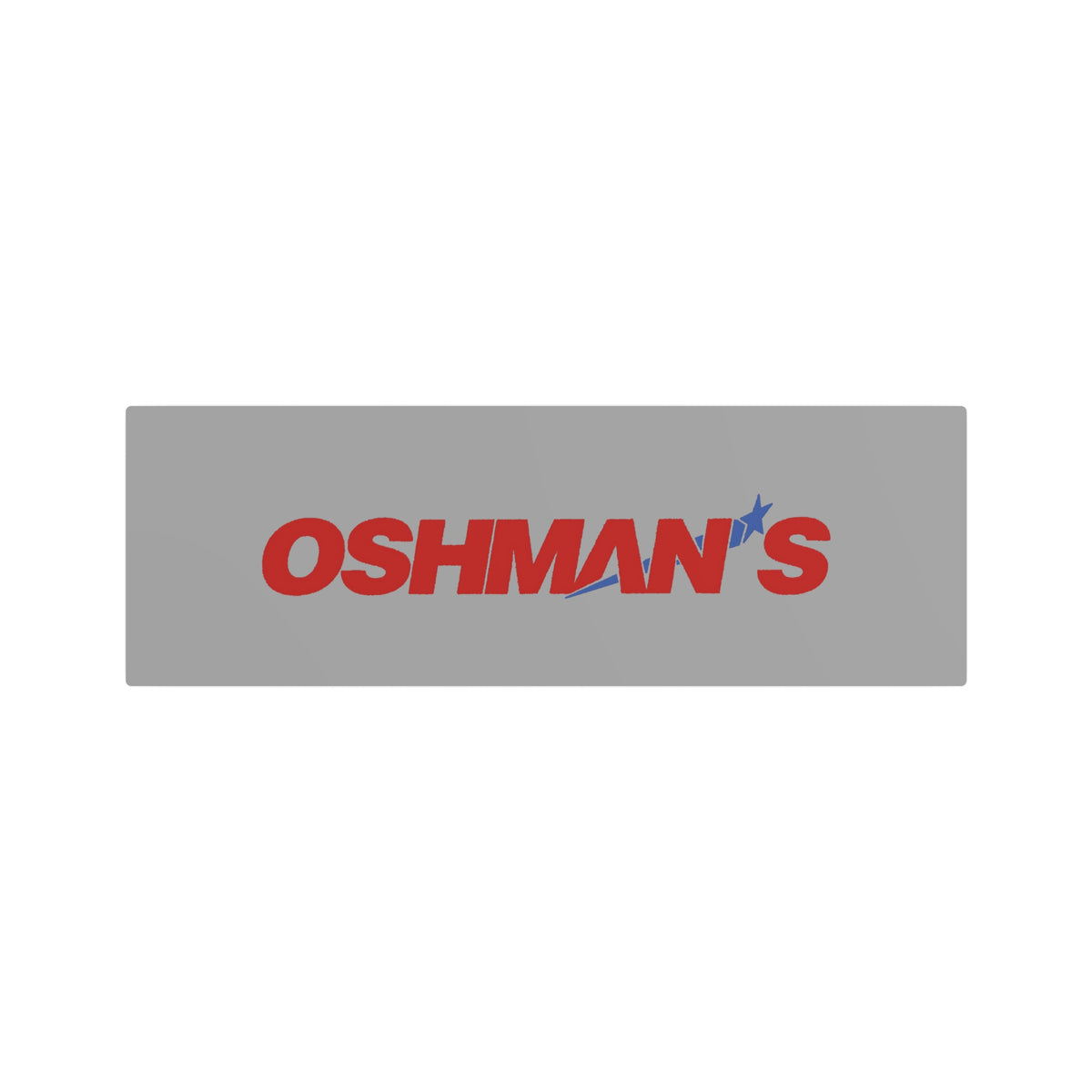 Oshman's Sporting Goods Metal Sign