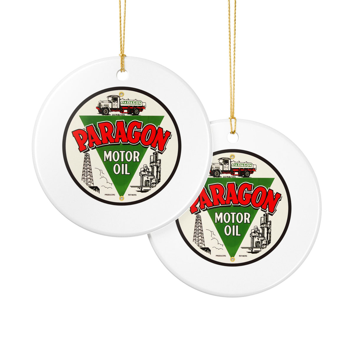 Paragon Oil Ceramic Ornament