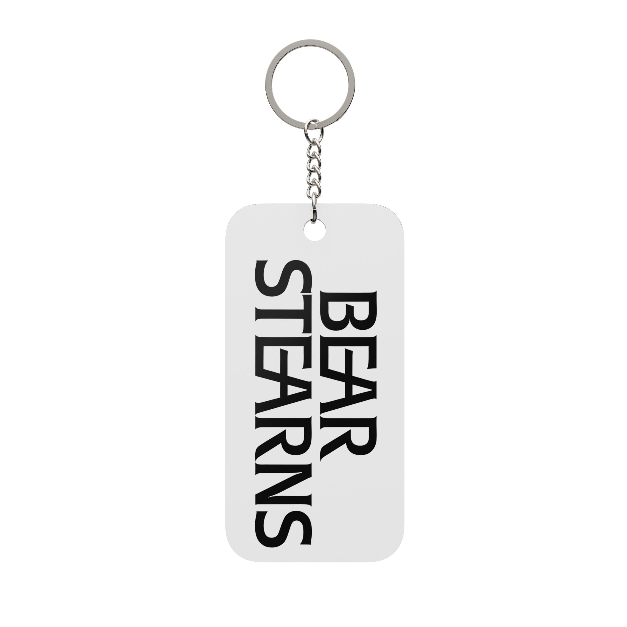 Bear Stearns Double-Sided Keychain Charm