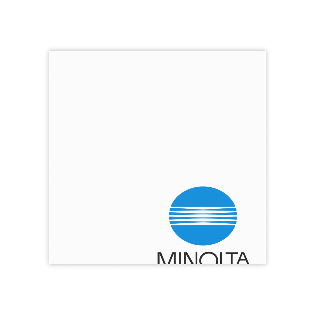 Minolta Sticky Post-it Note Pad