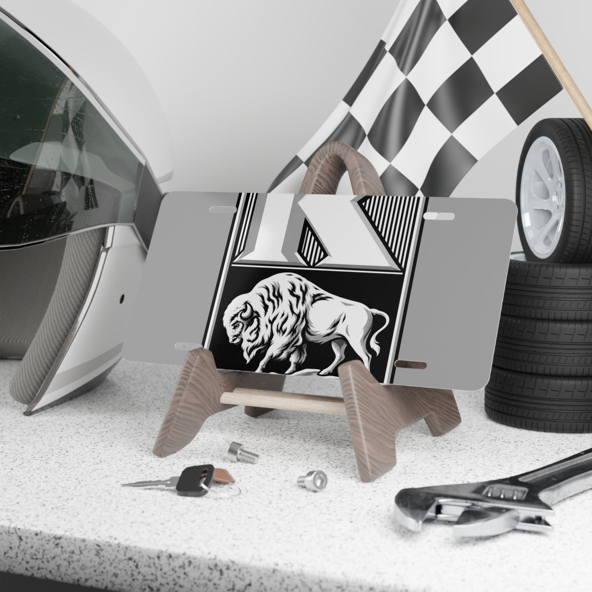 Kaiser Motors Vanity License Plate