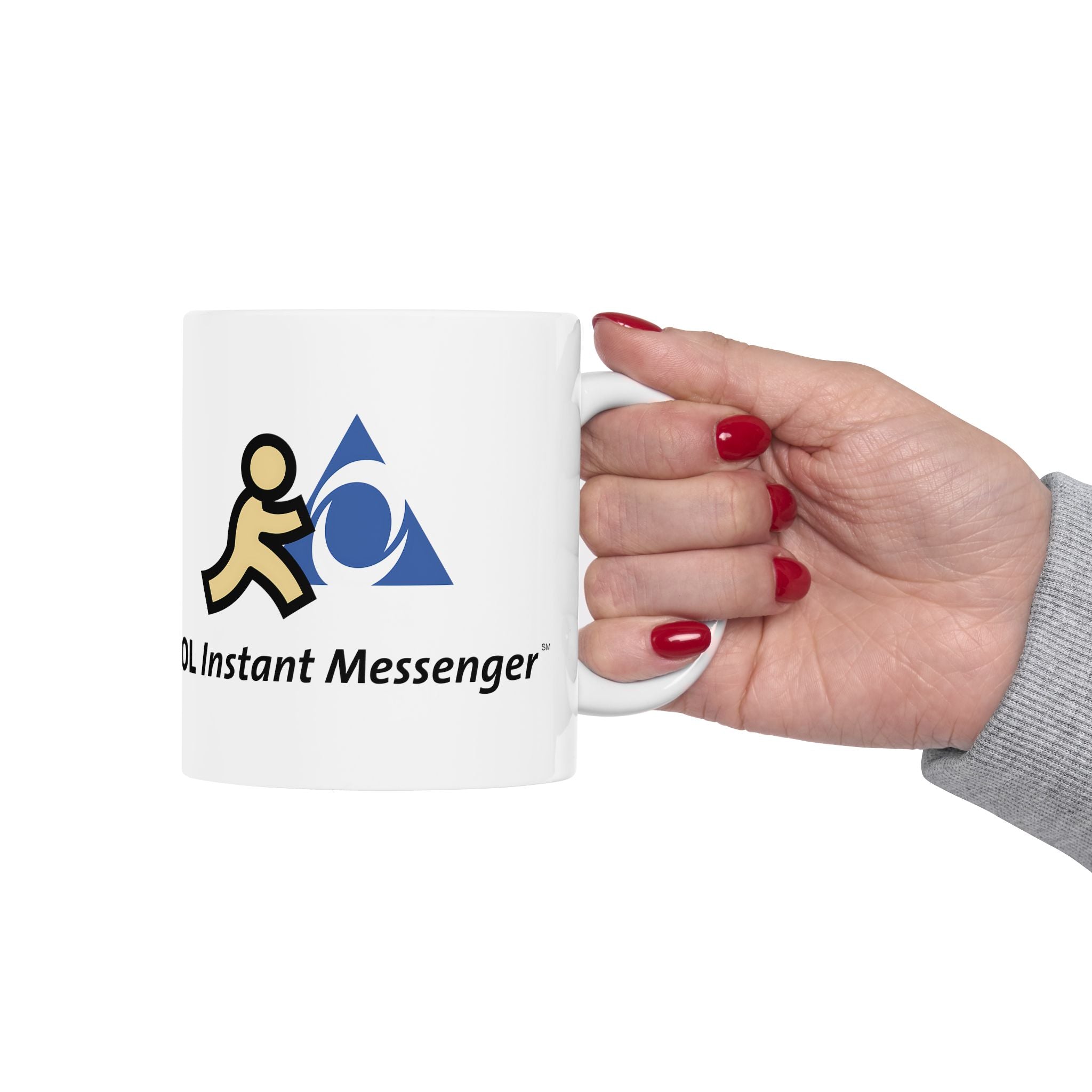 AOL Instant Messenger (AIM) Ceramic Coffee Mug