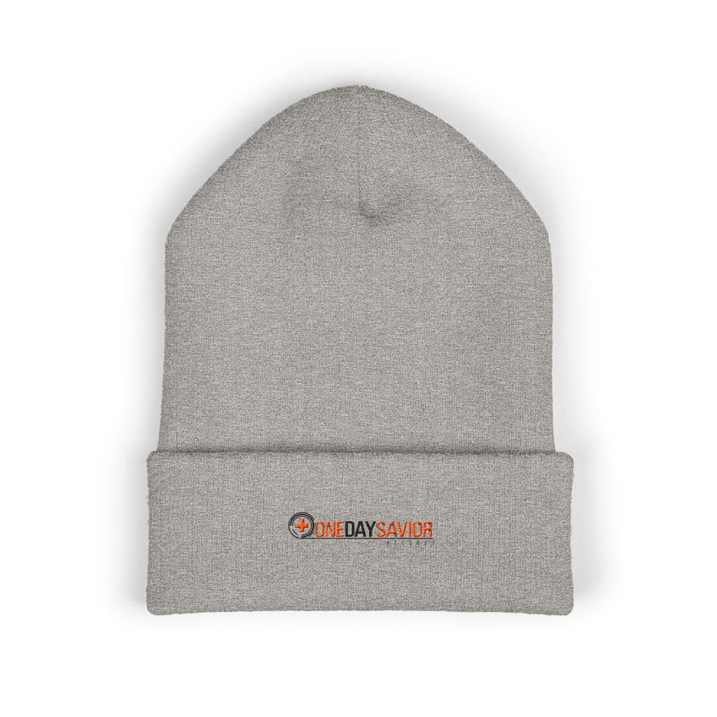 One Day Savior Recordings Cuffed Beanie