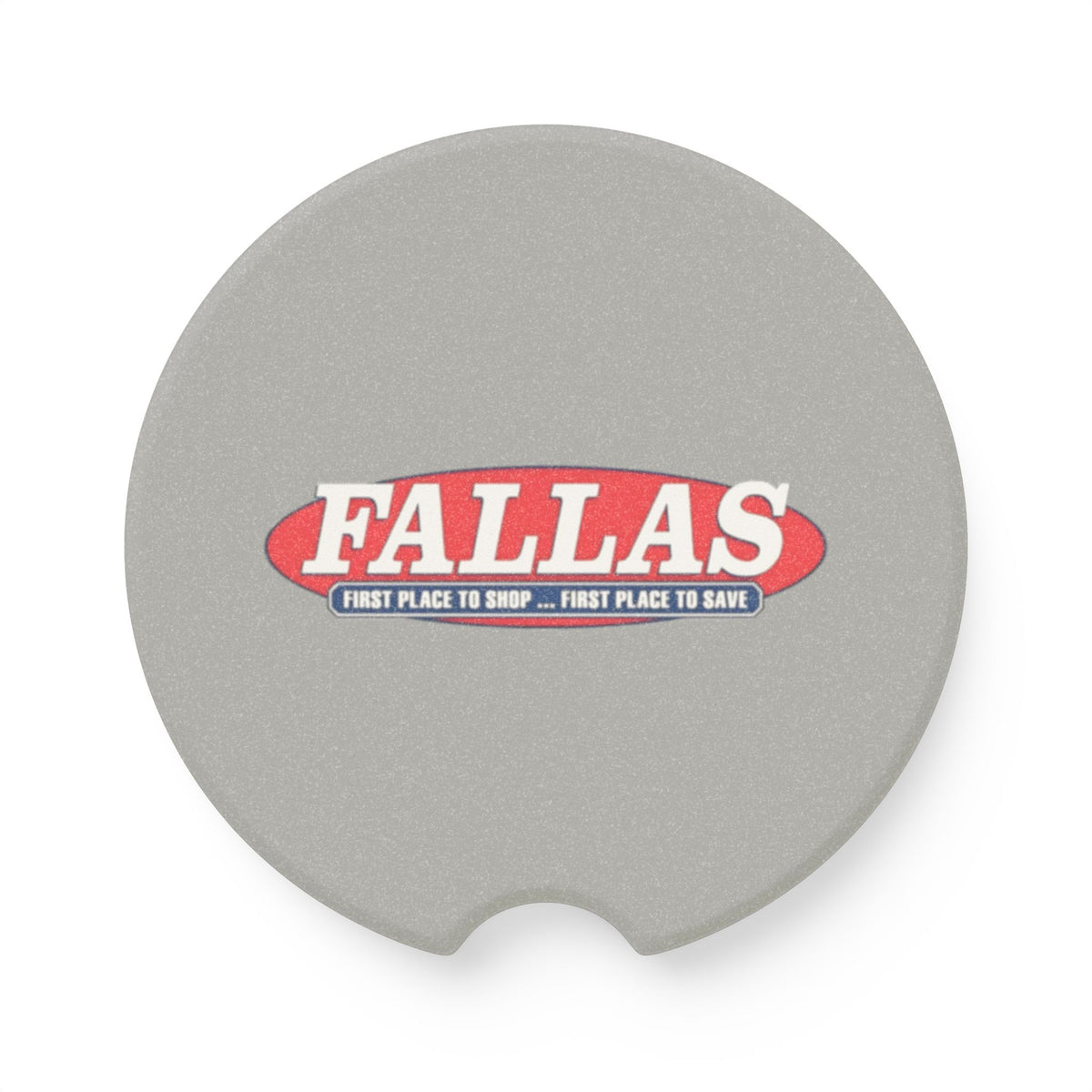 Fallas Discount Stores Car Coaster