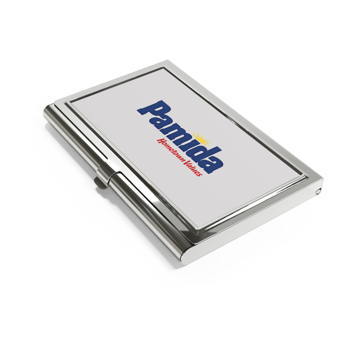 Pamida Metal Business Card Holder