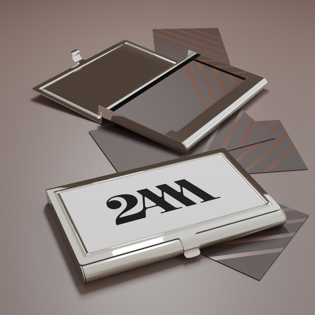 2AM Metal Business Card Holder