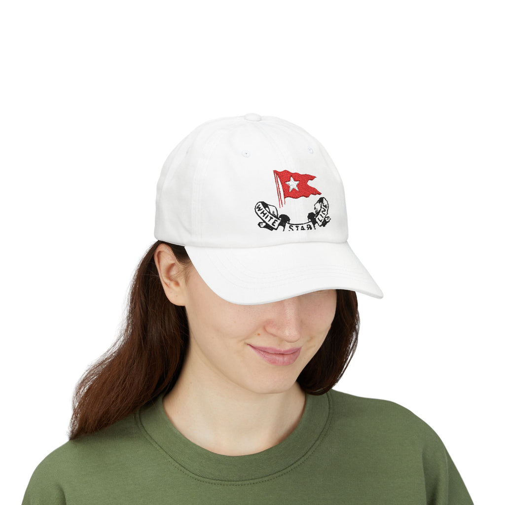 White Star Line Embroidered Dad Cap Hat