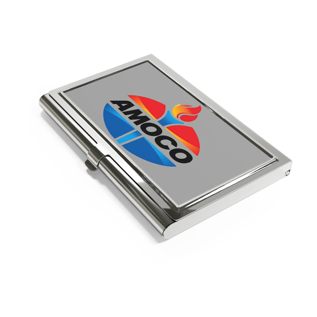 Amoco Metal Business Card Holder