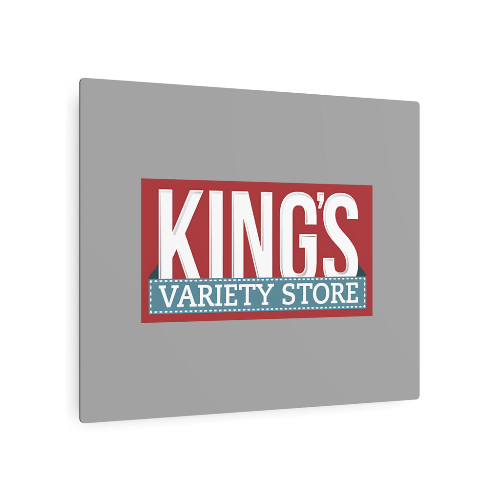 King's Variety Store Metal Sign