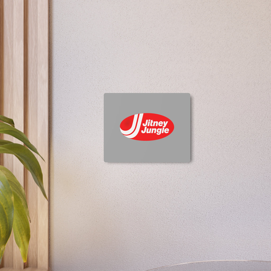 Jitney Jungle Metal Sign