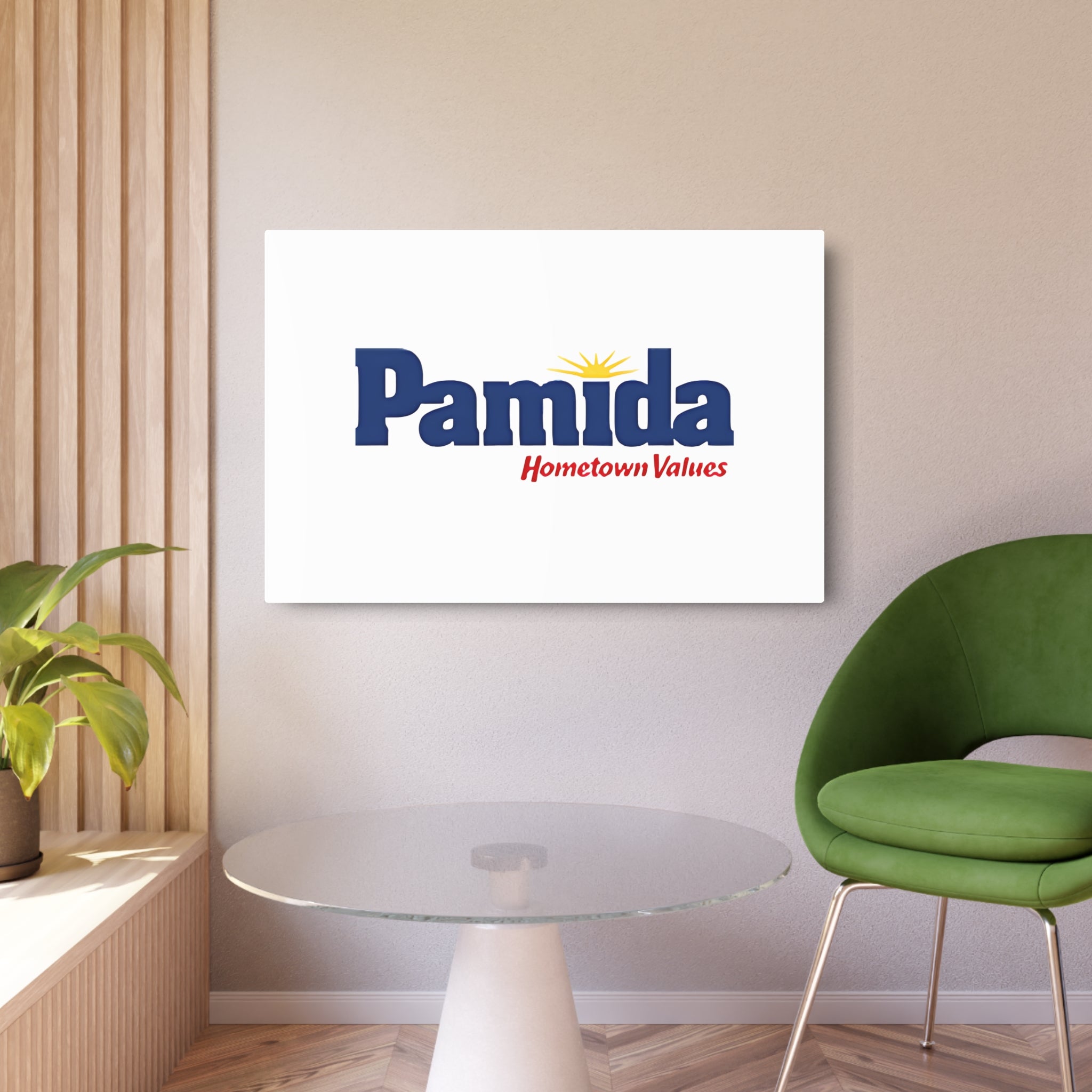 Pamida Metal Sign