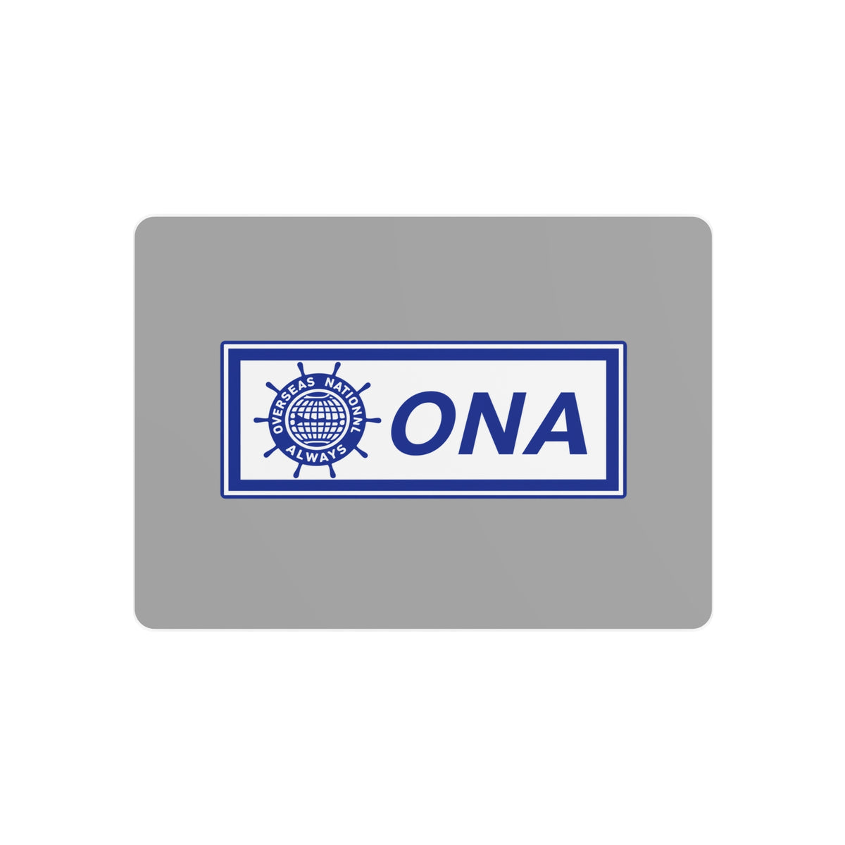 Overseas National Airways Metal Sign