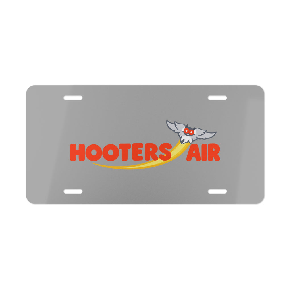 Hooters Air Vanity License Plate