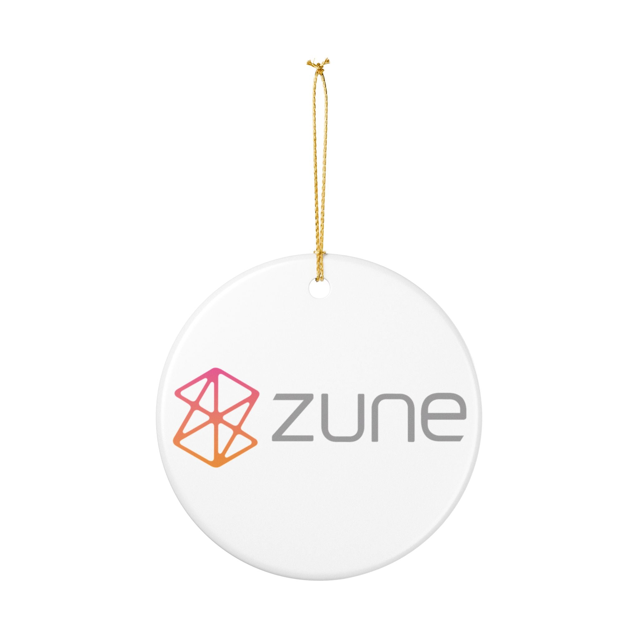 Zune Ceramic Ornament