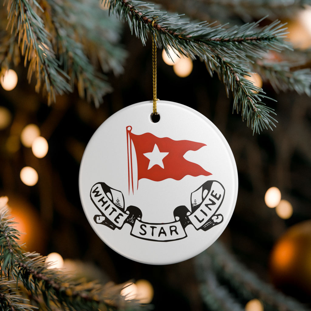 White Star Line Ceramic Ornament