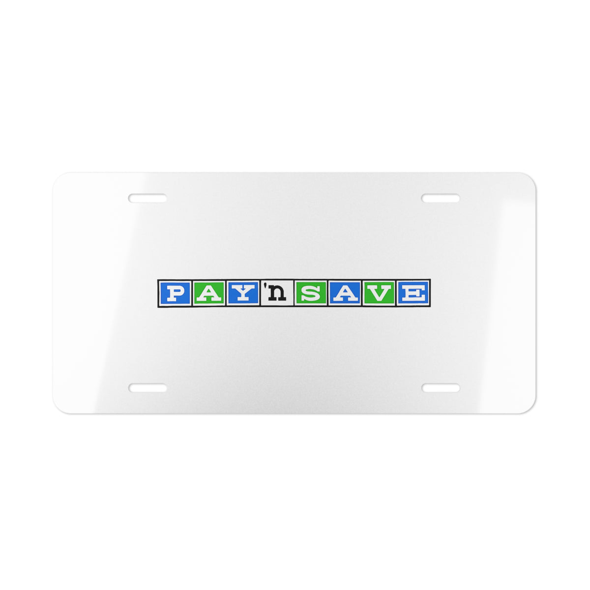Pay 'n Save Vanity License Plate