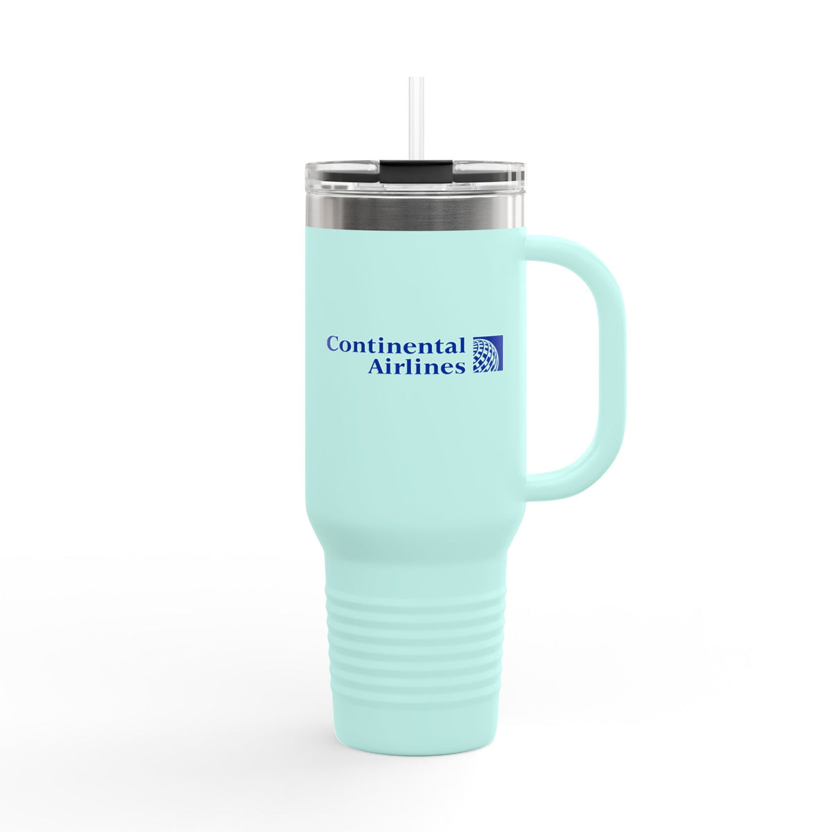 Continental Airlines 40oz Insulated Travel Mug Stainless Tumbler