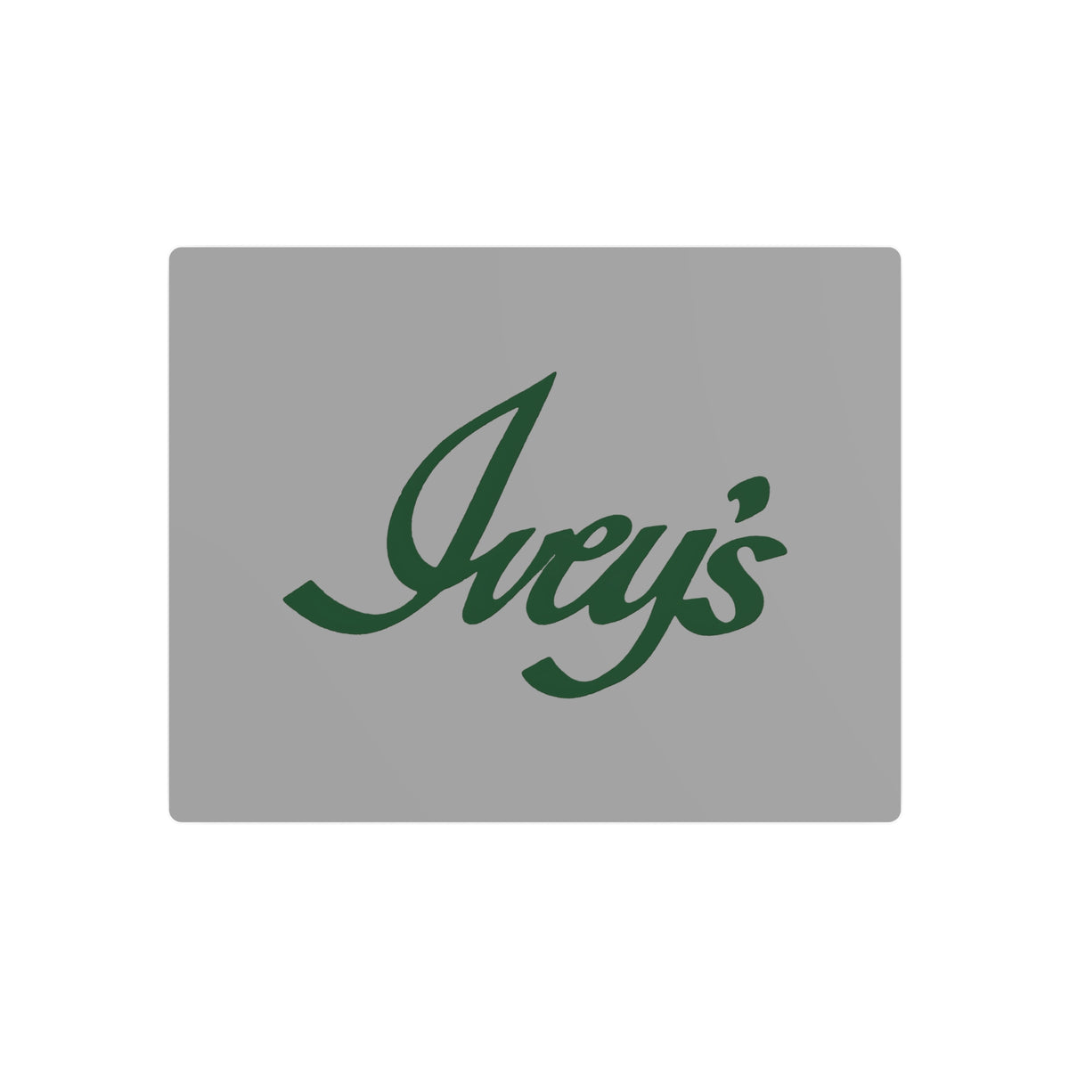 Ivey's Metal Sign