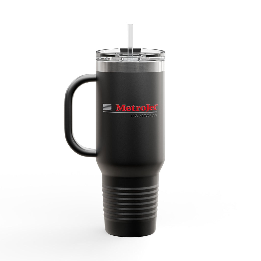 MetroJet 40oz Insulated Travel Mug Stainless Tumbler