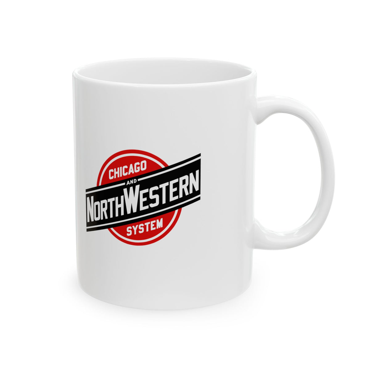 Chicago and North Western Railway Ceramic Coffee Mug