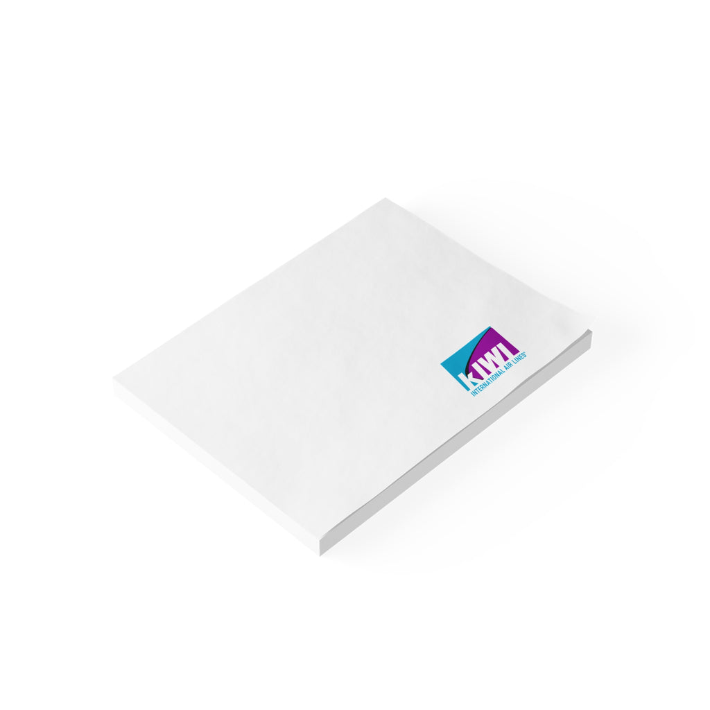 Kiwi International Air Lines Sticky Post-it Note Pad
