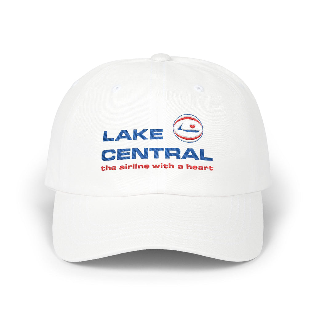 Lake Central Airlines Embroidered Dad Cap Hat