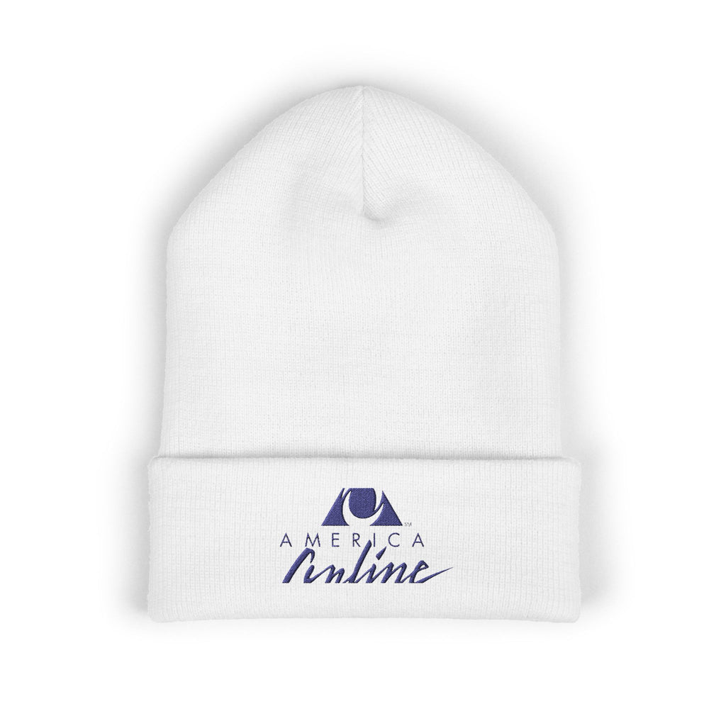 America Online (AOL) Cuffed Beanie