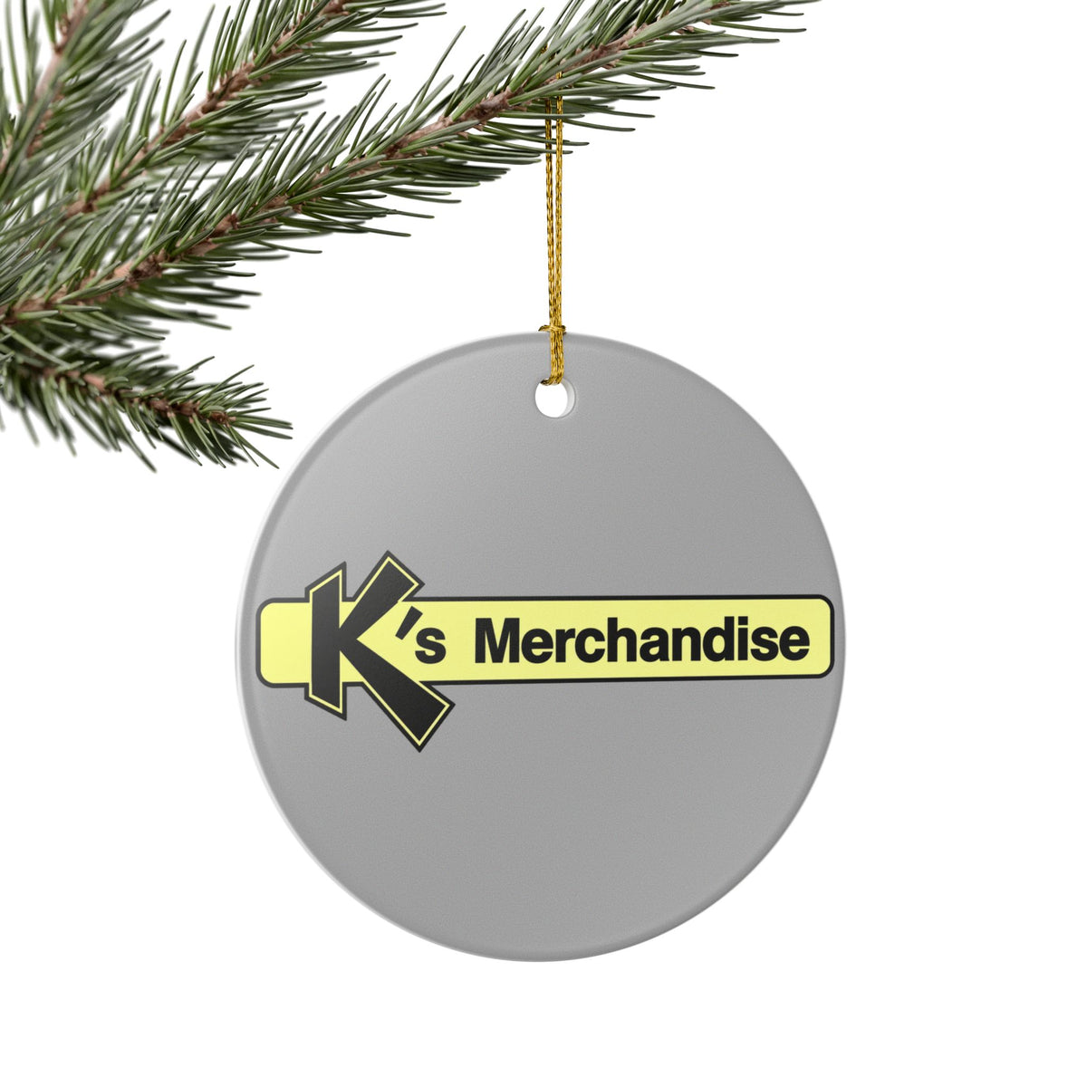 K's Merchandise Mart Ceramic Ornament