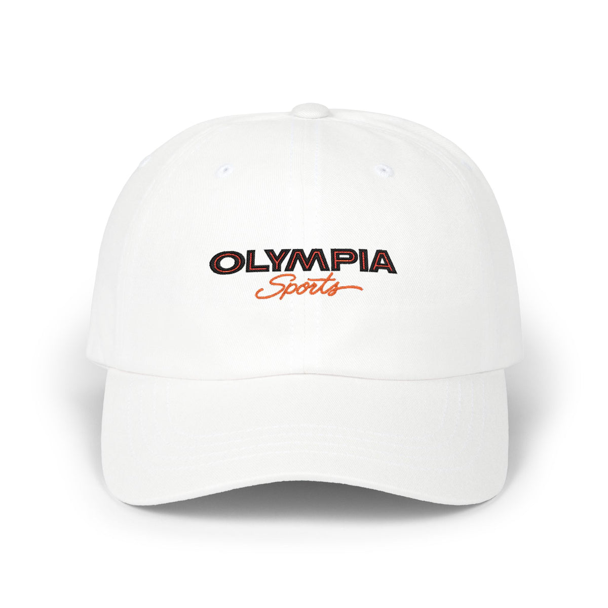 Olympia Sports Embroidered Dad Cap Hat