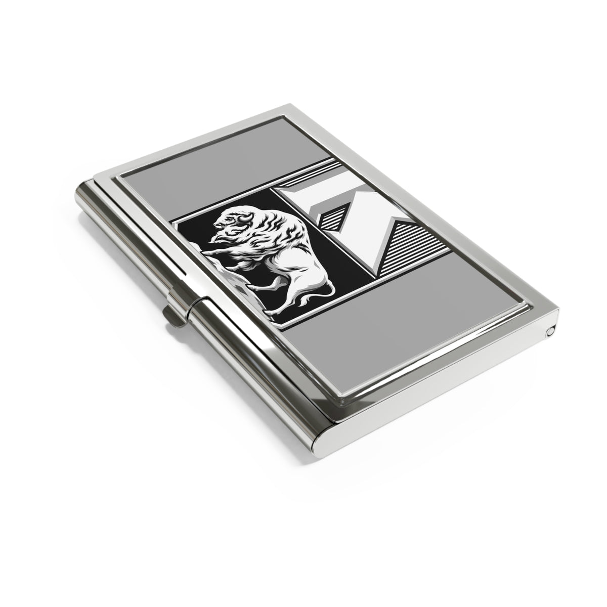 Kaiser Motors Metal Business Card Holder