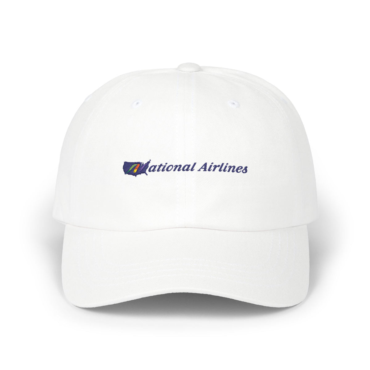 National Airlines (1999-2002) Embroidered Dad Cap Hat