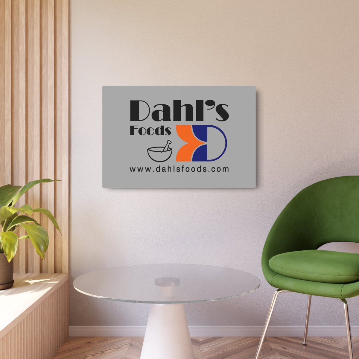 Dahl's Foods Metal Sign