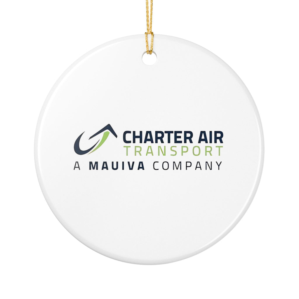 Charter Air Transport Ceramic Ornament
