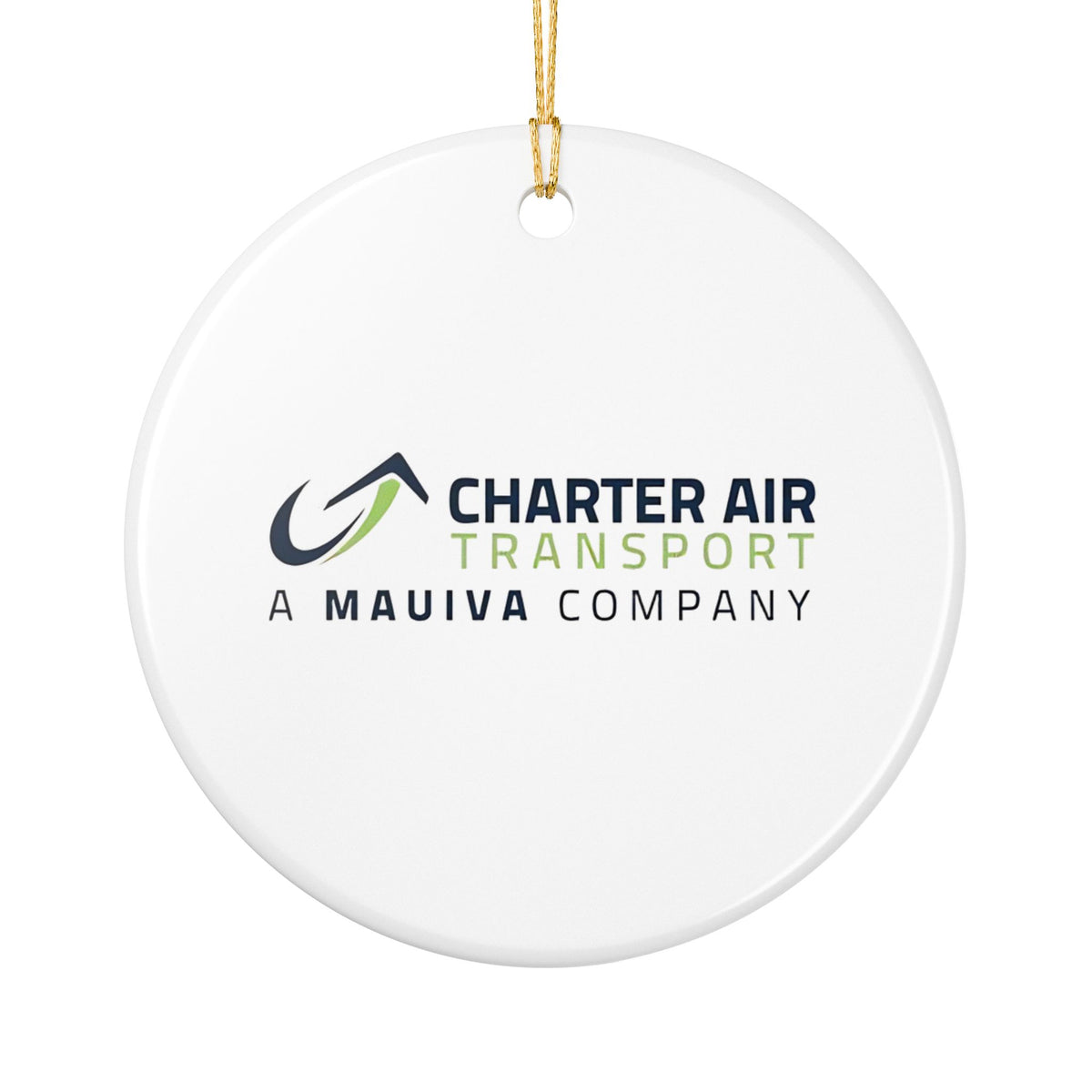 Charter Air Transport Ceramic Ornament