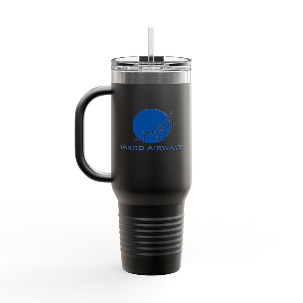 iAero Airways 40oz Insulated Travel Mug Stainless Tumbler