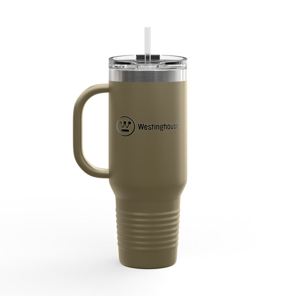 Westinghouse Electric Corporation 40oz Insulated Travel Mug Stainless Tumbler