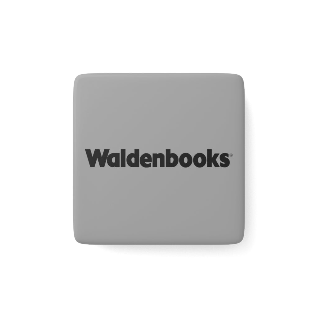 Waldenbooks Square Porcelain Fridge Magnet