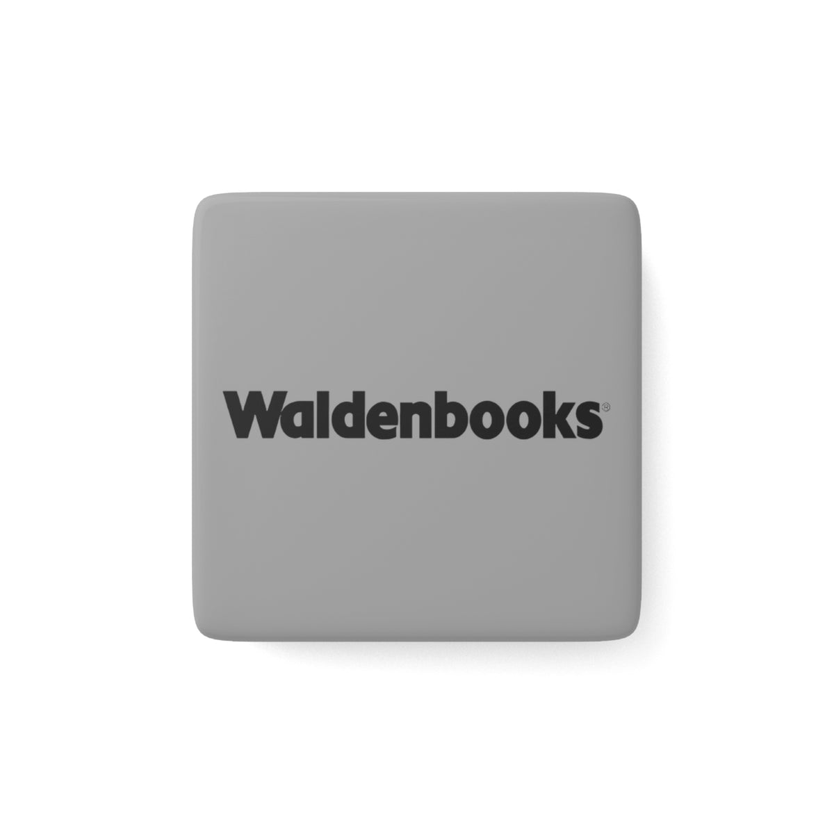 Waldenbooks Square Porcelain Fridge Magnet