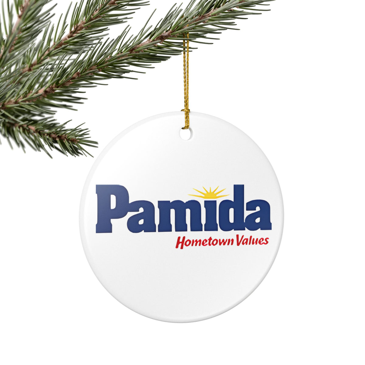 Pamida Ceramic Ornament