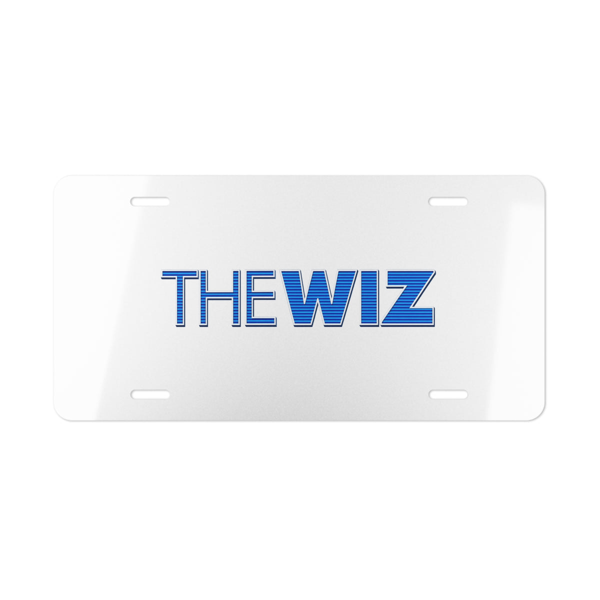 The Wiz Vanity License Plate