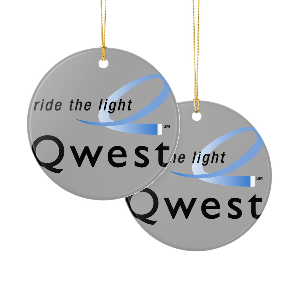 Qwest Ceramic Ornament