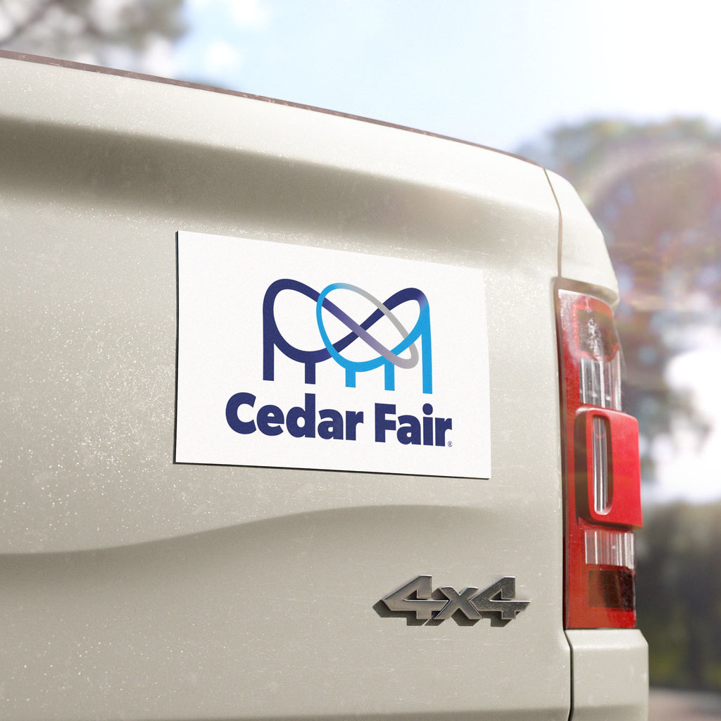 Cedar Fair Car Magnet