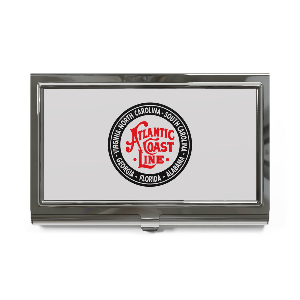 Atlantic Coast Line Railroad Metal Business Card Holder