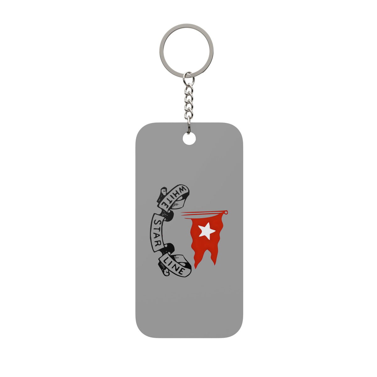 White Star Line Double-Sided Keychain Charm