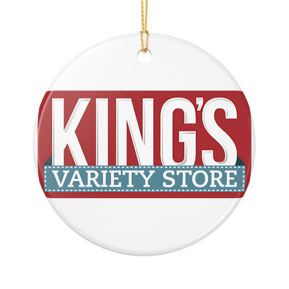 King's Variety Store Ceramic Ornament