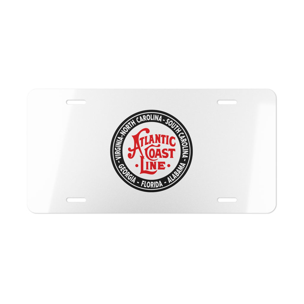 Atlantic Coast Line Railroad Vanity License Plate