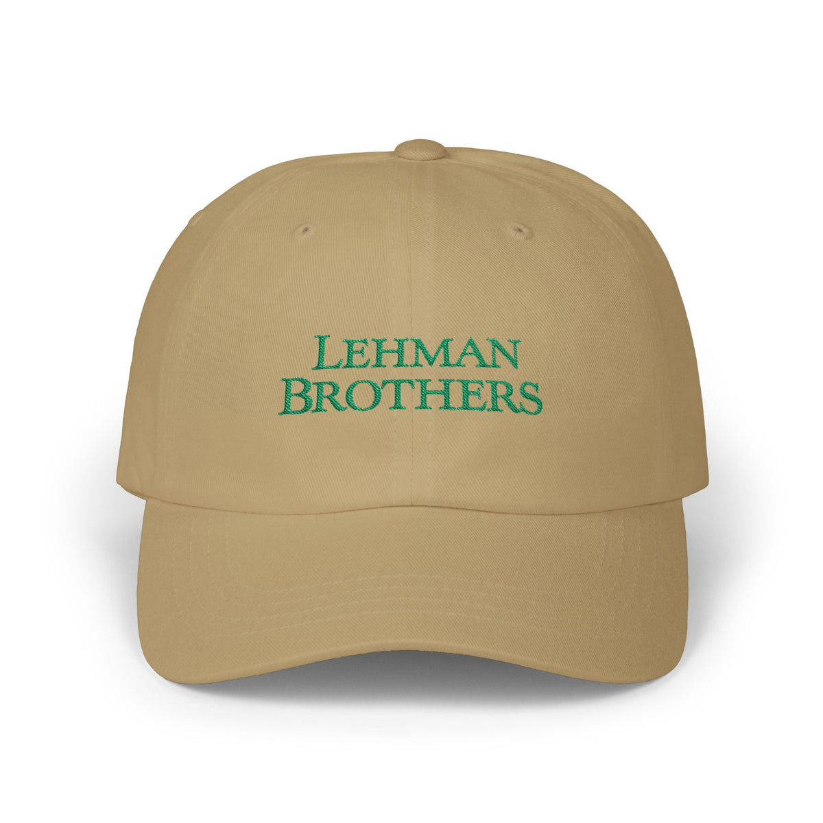 Lehman Brothers Embroidered Dad Cap Hat