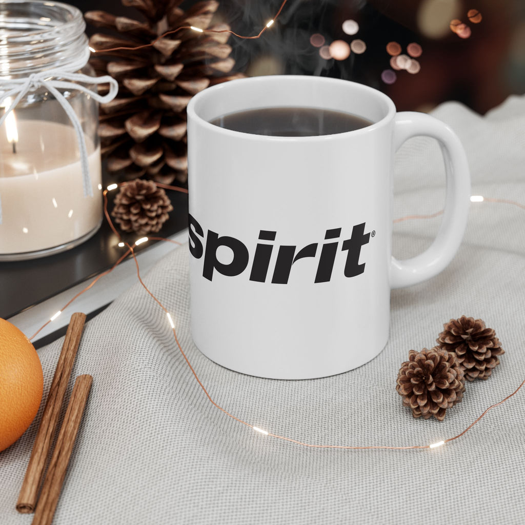 Spirit Airlines Ceramic Coffee Mug